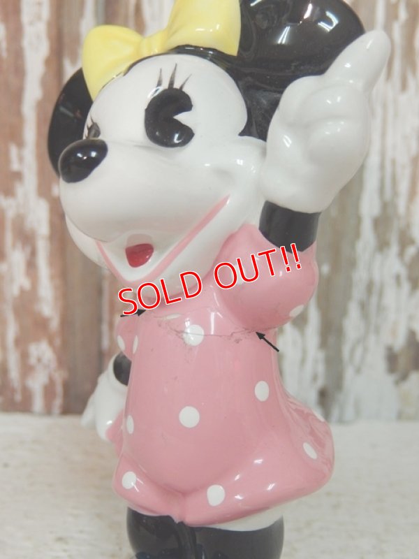 画像2: ct-140516-03 Minnie Mouse / 70's Ceramic figure