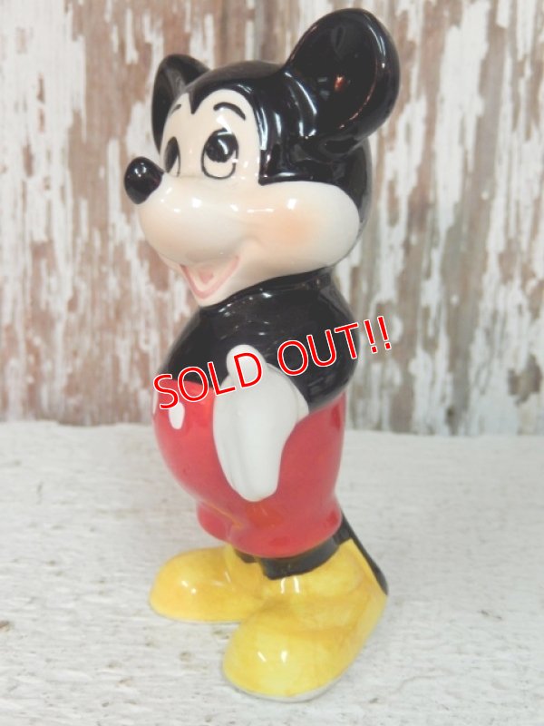 画像2: ct-140516-02 Mickey Mouse / 70's Ceramic figure