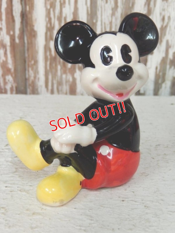 画像1: ct-140516-06 Mickey Mouse / 70's Ceramic figure