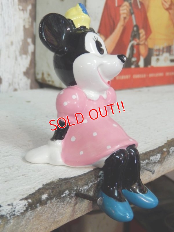 画像4: ct-140516-05 Minnie Mouse / 70's Ceramic figure
