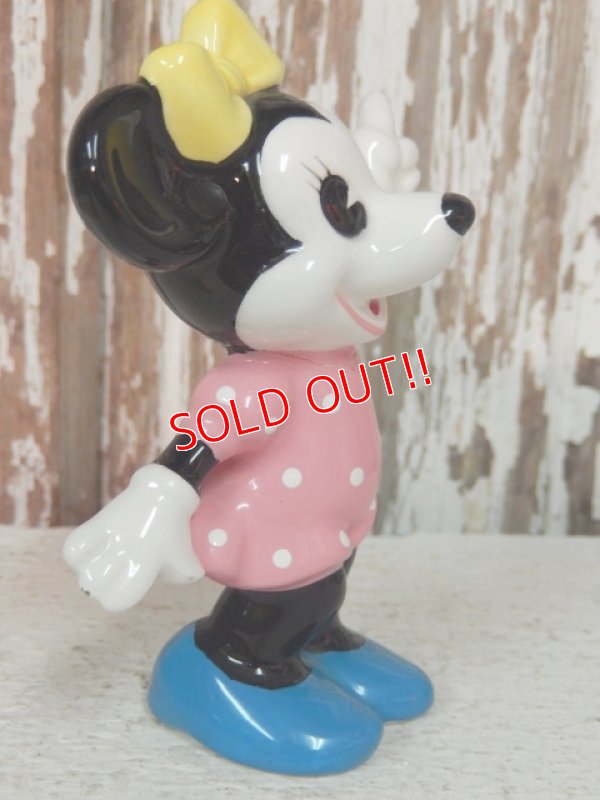 画像3: ct-140516-03 Minnie Mouse / 70's Ceramic figure