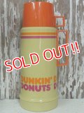 dp-140508-10 DUNKIN' DONUTS / 70's-80's Thermos