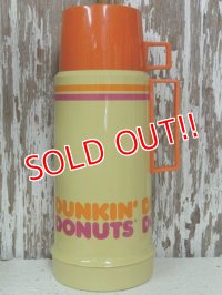 dp-140508-10 DUNKIN' DONUTS / 70's-80's Thermos