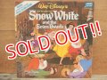 ct-140510-22 Snow White and Seven Dwarfs / 70's Record & Book