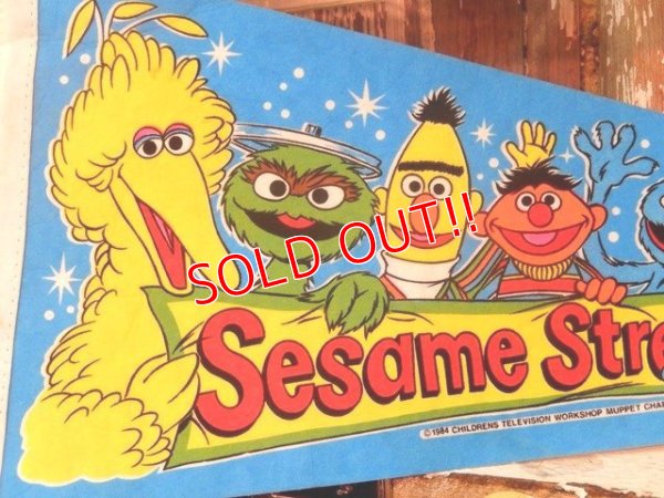 画像2: ct-140516-59 Sesame Street / 80's Pennant