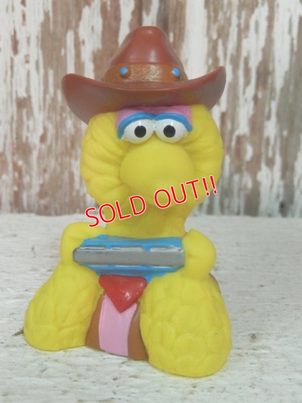 画像1: ct-140509-39 Big Bird / 90's Finger puppet (Cowboy)