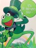 画像2: ct-140516-116 Kermit / Ambassador Cards 80's Greeting Card (2)