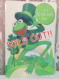 ct-140516-116 Kermit / Ambassador Cards 80's Greeting Card