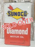 dp-140508-44 Sunoco / 60's Diamond Motor Oil Can