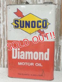 dp-140508-44 Sunoco / 60's Diamond Motor Oil Can