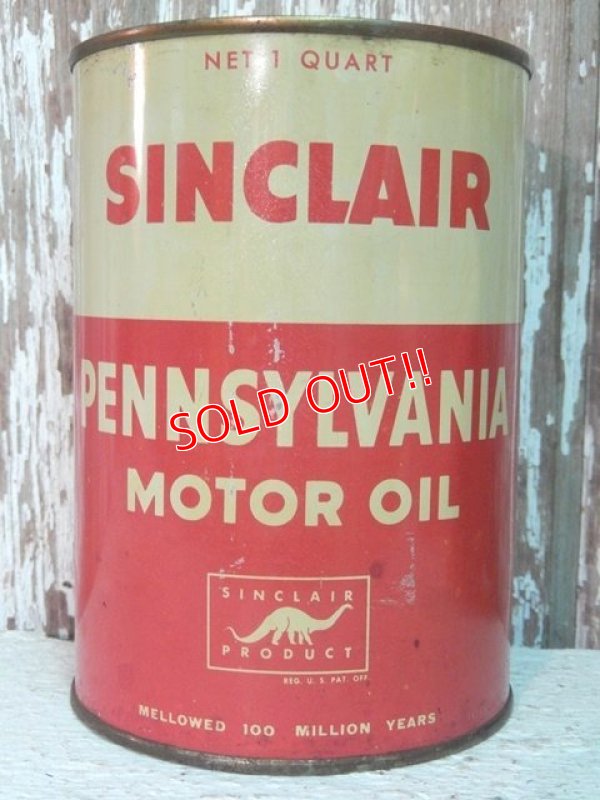 画像1: dp-140508-14 Sinclair / 50's-60's Oil Can