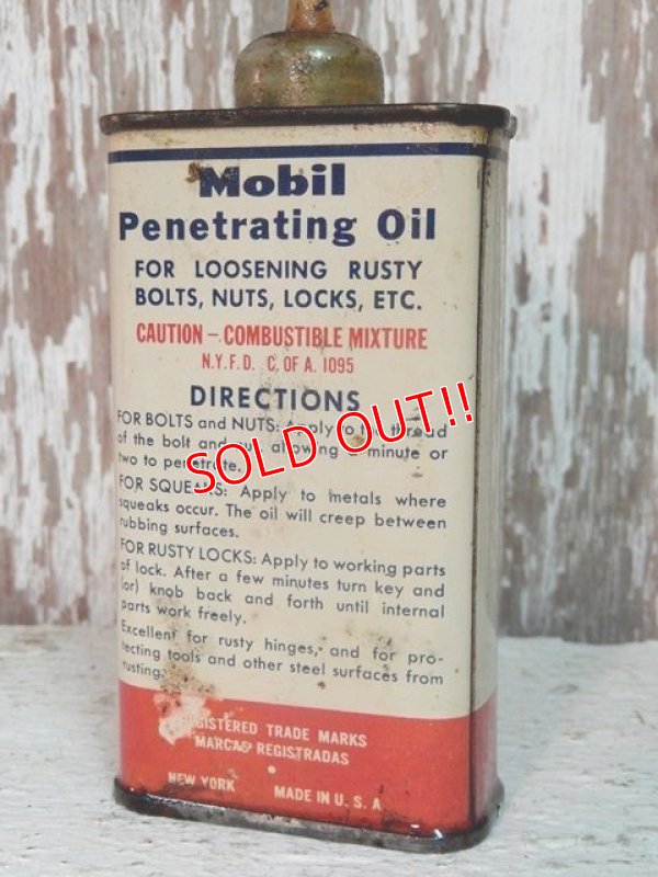 画像4: dp-140508-11 Mobil / 40's-50's Penetrating Handy Oil Can