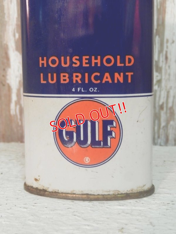 画像2: dp-140508-25 Gulf / 40's-50's Household Lubricant Handy Can