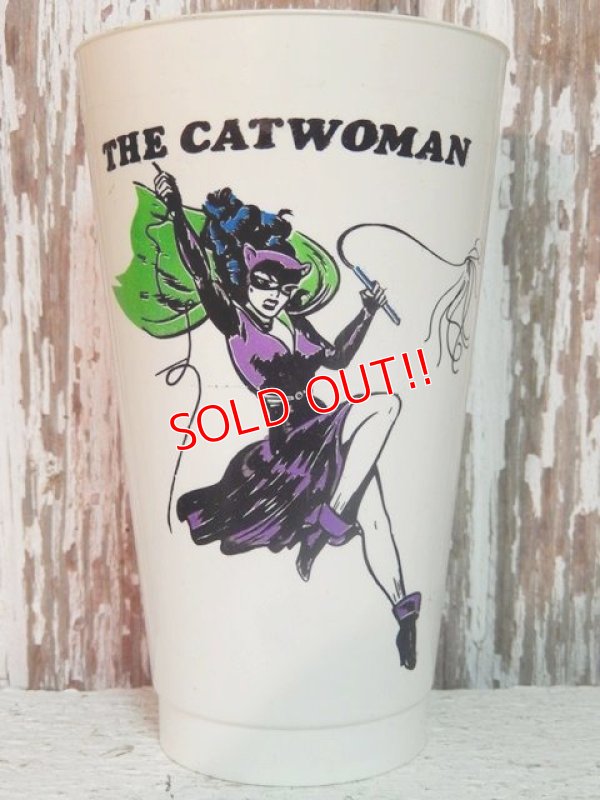 画像1: ct-140506-20 Catwoman / 7 ELEVEN 70's Plastic Cup