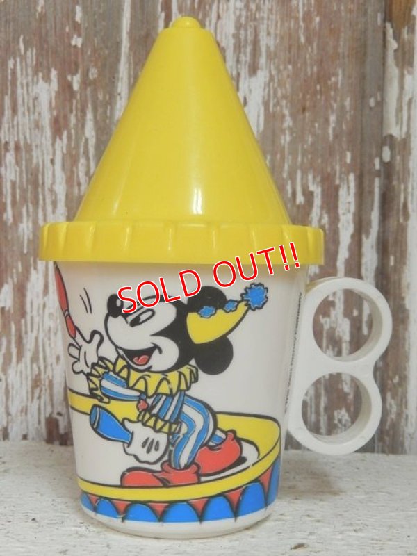 画像1: ct-140610-07 Mickey Mouse & Donald Duck / 70's Plastic Mug