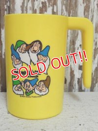 ct-110111-57 Seven Dwarfs / 70's Plastic Mug