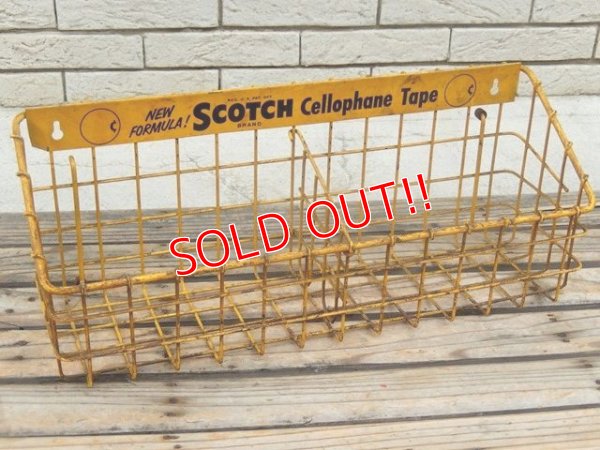 画像1: dp-140508-34 SCOTCH / Vintage Cellophane Tape Rack