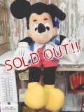 ct-140429-35 Mickey Mouse / 90's Plush Doll "Aloha shirt"