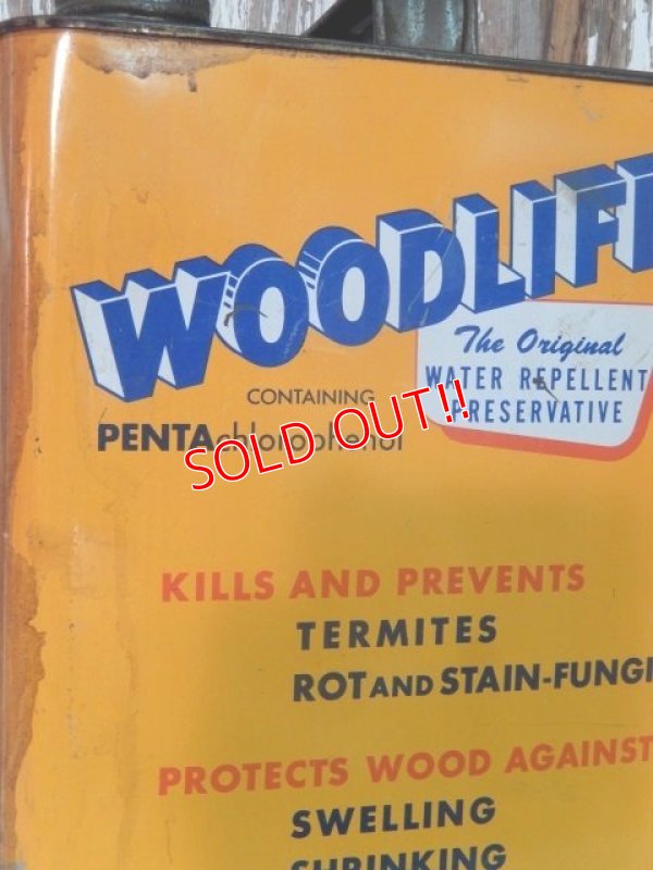 画像2: dp-140508-05 Woodlife / Vintage Chlorophenol Can