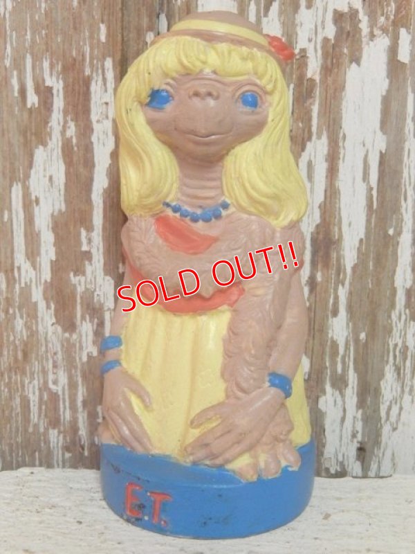 画像1: c t-140610-15 E.T. / 80's Plastic figure