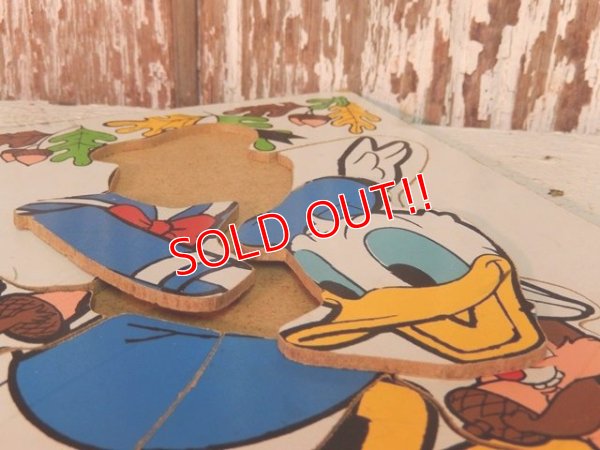 画像4: ct-140611-01 Donald Duck / Playskool 70's Wood Puzzle