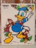 画像1: ct-140611-01 Donald Duck / Playskool 70's Wood Puzzle (1)