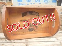 dp-140606-02 Budweiser / 70's Wood Tray