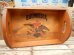 画像1: dp-140606-02 Budweiser / 70's Wood Tray (1)