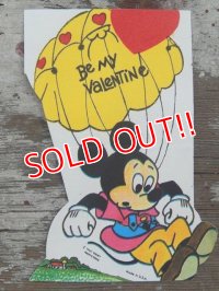 ct-140318-70 Mickey Mouse / 60's Valentine's Card
