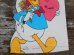 画像3: ct-140318-72 Donald Duck / 60's Valentine's Card (3)