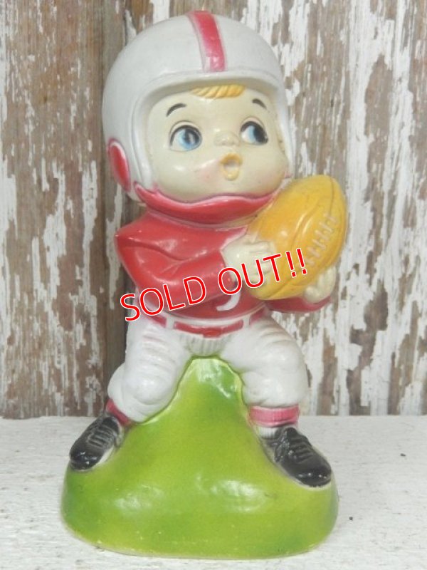 画像1: ct-140510-02 Vintage Football Boy Bank