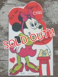 ct-140318-71 Minnie Mouse / 60's Valentine's Card