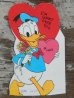 画像1: ct-140318-72 Donald Duck / 60's Valentine's Card (1)