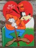 画像1: ct-140318-73 Goofy / 60's Valentine's Card (1)