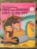 画像1: bk-140610-10 The Flintstones / Fred and Barney Have A Day Off 1974 Picture Book (1)