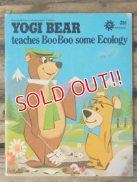 bk-140610-11 Yogi Bear teaches Boo Boo some Ecology 1974 Picture Book