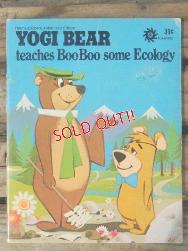 画像1: bk-140610-11 Yogi Bear teaches Boo Boo some Ecology 1974 Picture Book