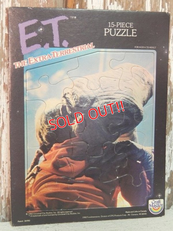 画像1: ct-140610-28 E.T. / Craft Master 80's 15-Piece Puzzle (A)