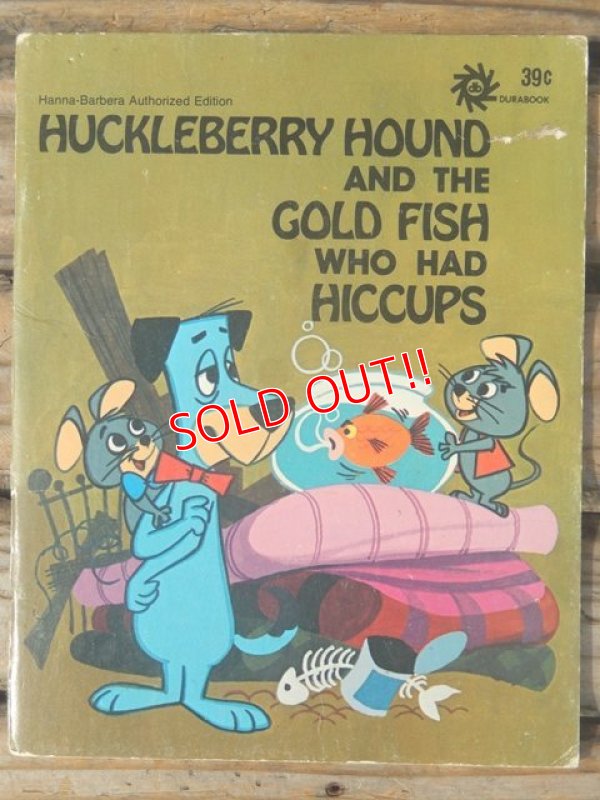 画像1: bk-140610-05 Huckleberry Hound and the Dold Fish Pixie Dixie 1974 Picture Book