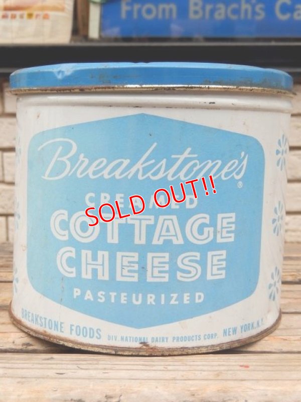 画像1: dp-140617-03 Breakstone Foods / Creamed Cottage Cheese Tin Can