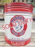 dp-140508-08 Musser's Potato Chips / Vintage Tin Can