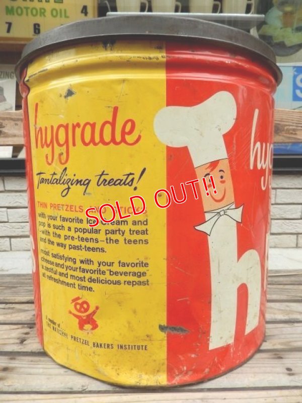 画像2: dp-140508-04 Hygrade Pretzels / Vintage Tin Can