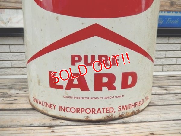 画像2: dp-140617-02 Gwaltney Pure Lard / Vintage Tin Can