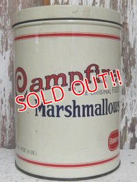 dp-140610-12 Campfire Marshmallows / Vintage Tin Can