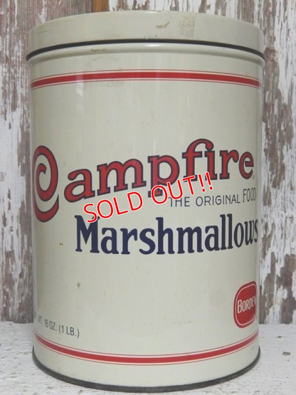 画像1: dp-140610-12 Campfire Marshmallows / Vintage Tin Can