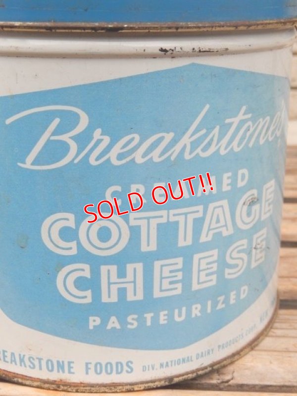 画像3: dp-140617-03 Breakstone Foods / Creamed Cottage Cheese Tin Can