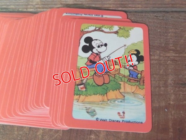 画像3: ct-140516-93 Mickey Mouse / Hallmark 70's Miniature Playing Cards