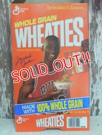 ct-140509-01 Wheaties / Micheal Jordan 80's Cereal Box