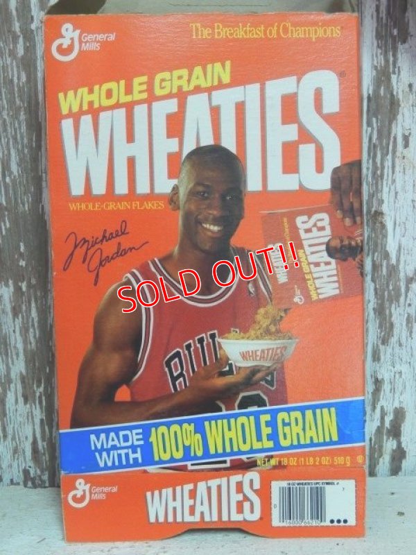 画像1: ct-140509-01 Wheaties / Micheal Jordan 80's Cereal Box