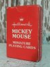 画像2: ct-140516-93 Mickey Mouse / Hallmark 70's Miniature Playing Cards (2)